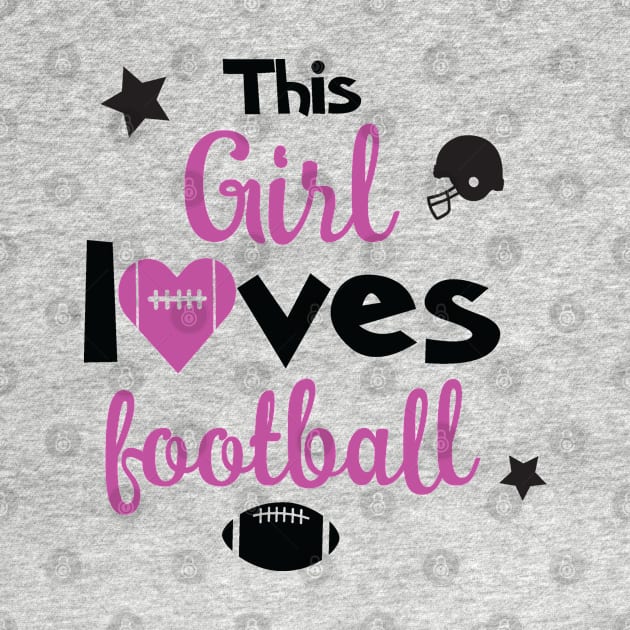 The girl loves football by SAN ART STUDIO 